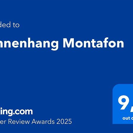 Sonnenhang Montafon Sankt Gallenkirch Exteriér fotografie